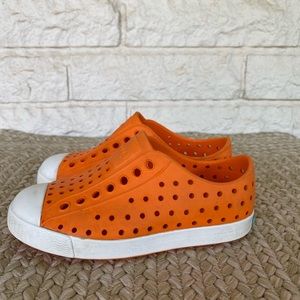 Native Shoes, Jefferson, Orange/White, Toddler 10